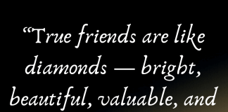 Good Friends are Like Stars Quote