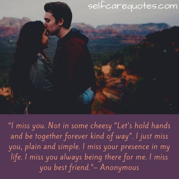 Missing Someone Special Quotes