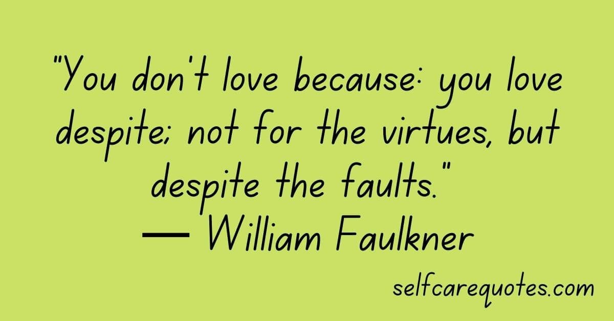 William Faulkner Quotes Love