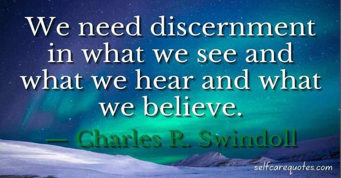 Discernment Quotes