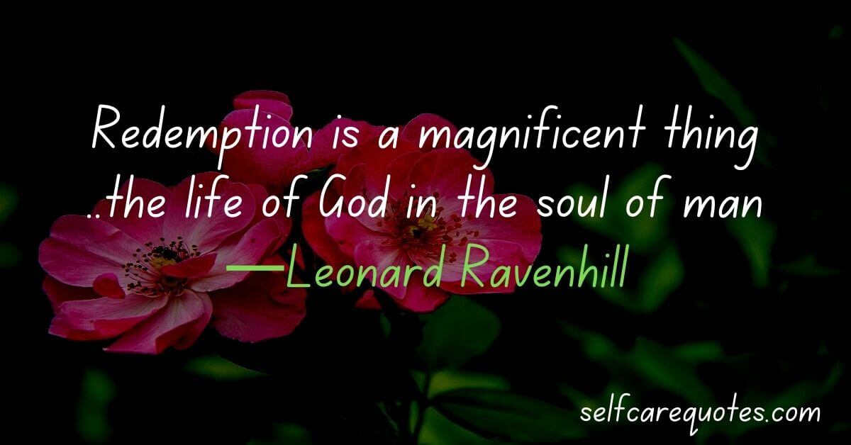 Quotes About Redemption