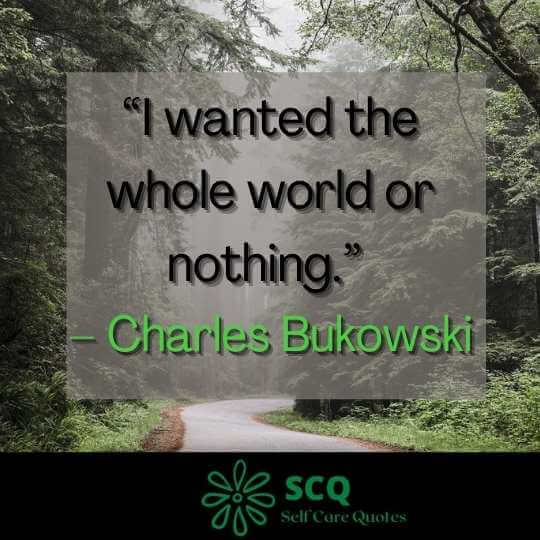 charles bukowski love quotes