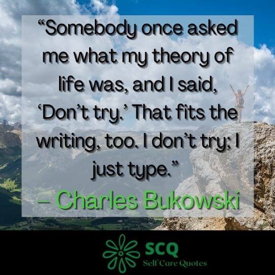 charles bukowski quotes about life images