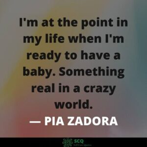 Something real in a crazy world. PIA ZADORA
