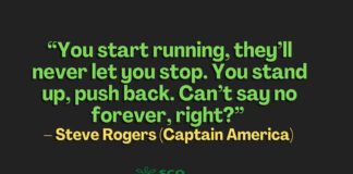 captain america quotes about love