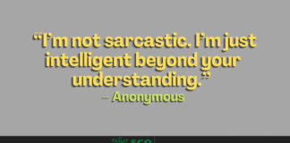 sarcasm quotes